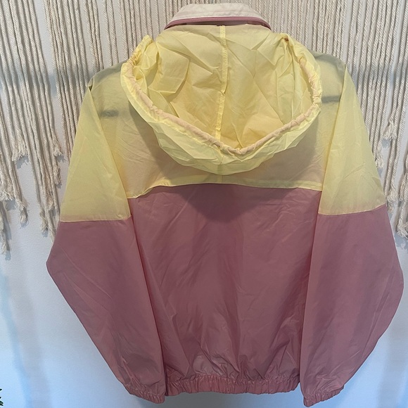 Vintage BOAST Color Block Streetwear Hooded Windbreaker Sz XL - Picture 4 of 14